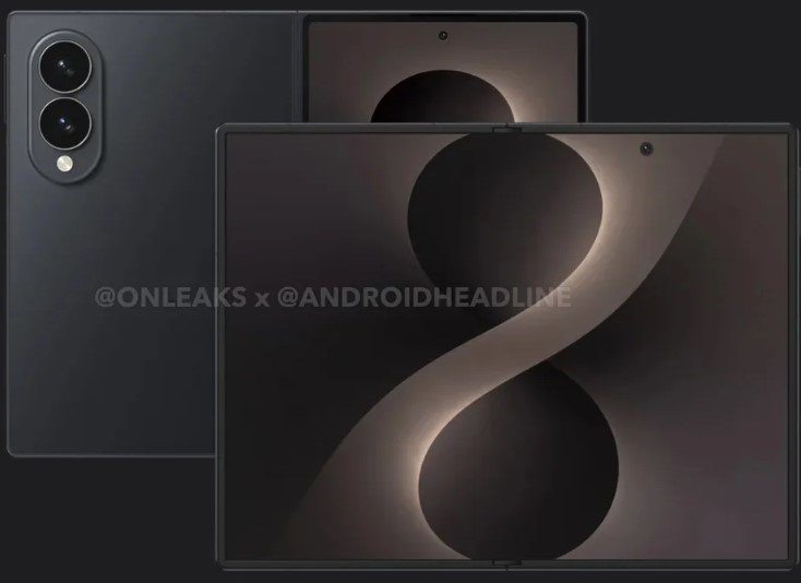 Ảnh concept&nbsp;Galaxy Z Wide Fold.