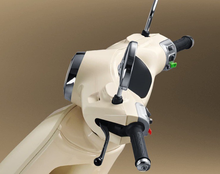 Honda DM7 - xe máy điện phong cách retro, tích hợp GPS hiện đại - 3