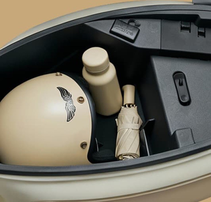 Honda DM7 - xe máy điện phong cách retro, tích hợp GPS hiện đại - 7