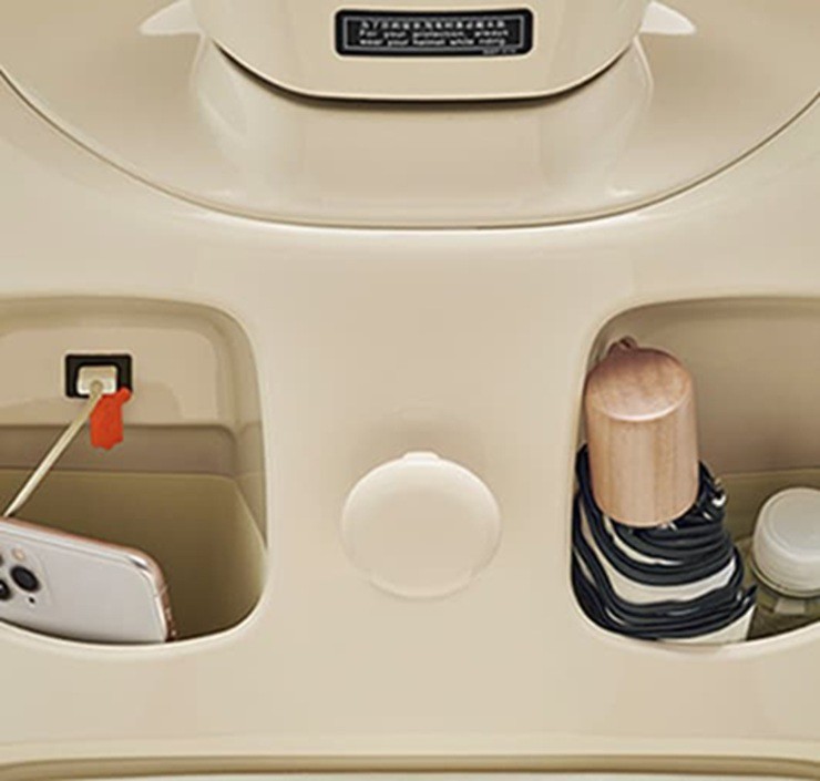 Honda DM7 - xe máy điện phong cách retro, tích hợp GPS hiện đại - 4