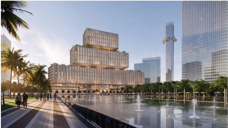 Thiết kế trung tâm hành chính 30.000 tỷ đồng của TP HCM - 11