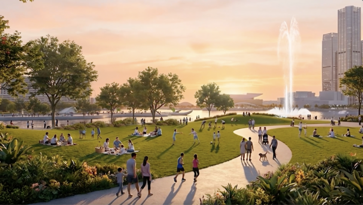 Thiết kế trung tâm hành chính 30.000 tỷ đồng của TP HCM - 24