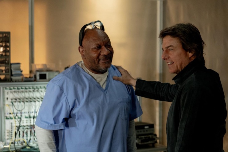 Ving Rhames đồng hành cùng Tom Cruise trong loạt phim "Nhiệm vụ bất khả thi". Ảnh: X&nbsp;