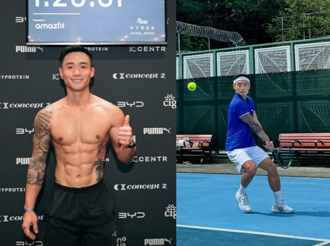 Thể hình khỏe mạnh của Elvis Lam. Ảnh: HK01