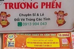 Sáng 30-4, xuất hiện nguyên cây 160 vé trúng xổ số miền Nam