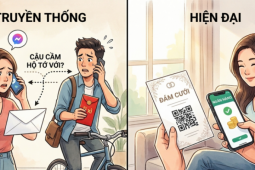 Mã QR ngân hàng trên thiệp cưới giúp khách đỡ phải 'gửi', có gì mà vô duyên?