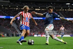 Trực tiếp bóng đá Atletico Madrid - Arsenal: Nghẹt thở cuối trận (Hết giờ)