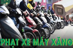 Đề xuất phạt nguội với xe máy xăng đi vào vùng lõi Hà Nội từ 1/7
