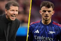 Nghi vấn Simeone gây sức ép trọng tài làm Arsenal mất phạt đền, xô xát với sao  " Pháo thủ " 