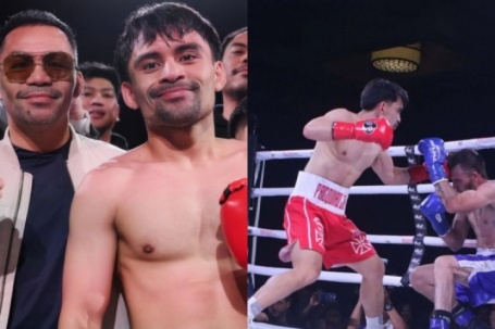 Bị chê bai, con trai huyền thoại Pacquiao tung mưa đòn hạ gục cựu võ sĩ MMA