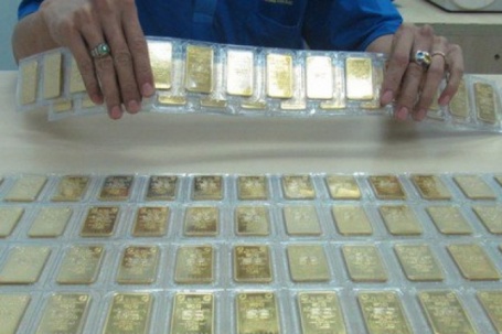 Giá vàng miếng SJC và vàng nhẫn xuống thấp nhất trong vòng 3 tháng