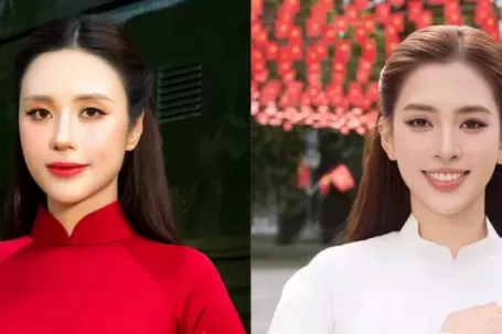 Hoa hậu, á hậu diện áo dài kỷ niệm 51 năm ngày Giải phóng miền Nam, thống nhất đất nước