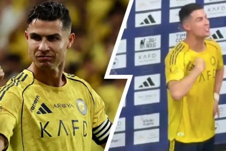 Ronaldo chế nhạo ngược fan đối thủ, ngăn CĐV ném đồ vật