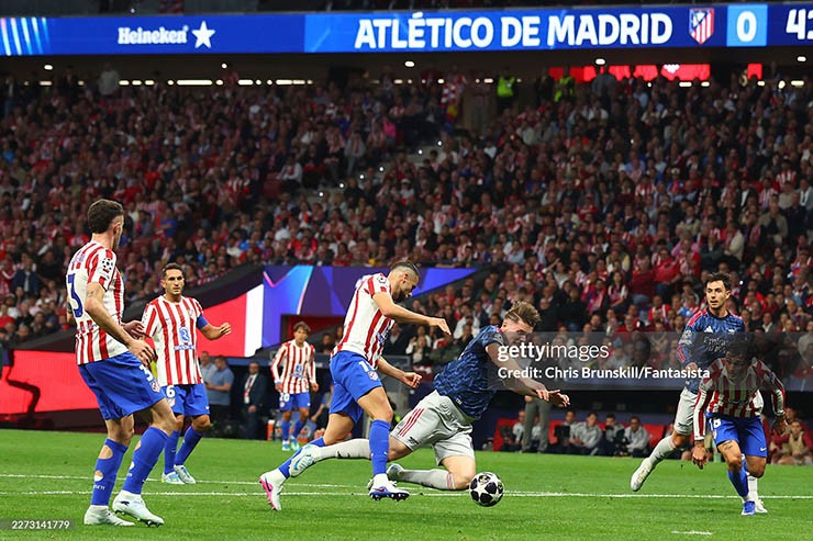Trực tiếp bóng đá Atletico Madrid - Arsenal: Nghẹt thở cuối trận (Hết giờ) - 4