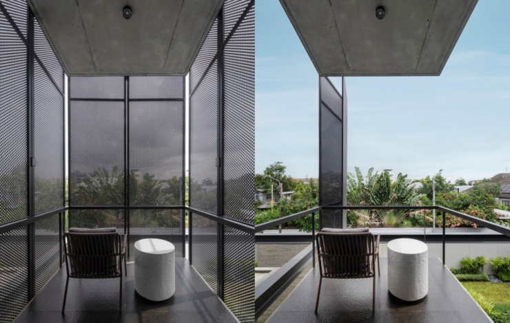 Biệt thự 640 m2 thông thoáng với thiết kế 'trên kín dưới hở' - 14