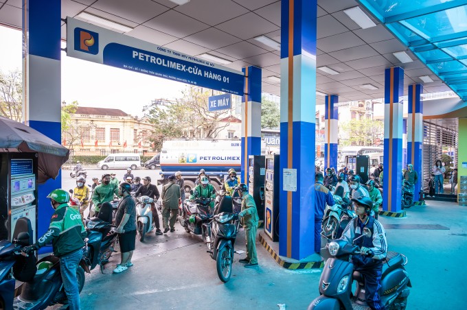 Cửa hàng xăng dầu tại Hà Nội, tháng 3/2026. Ảnh: Giang Huy