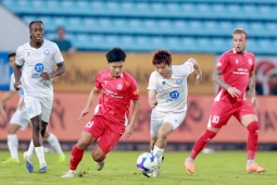 Trực tiếp bóng đá Nam Định - CA TP.HCM: Liên tục ăn miếng trả miếng (V-League)