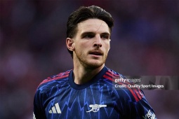 Arsenal gặp họa với Rice, nguy cơ bị treo giò hết phần còn lại Cúp C1