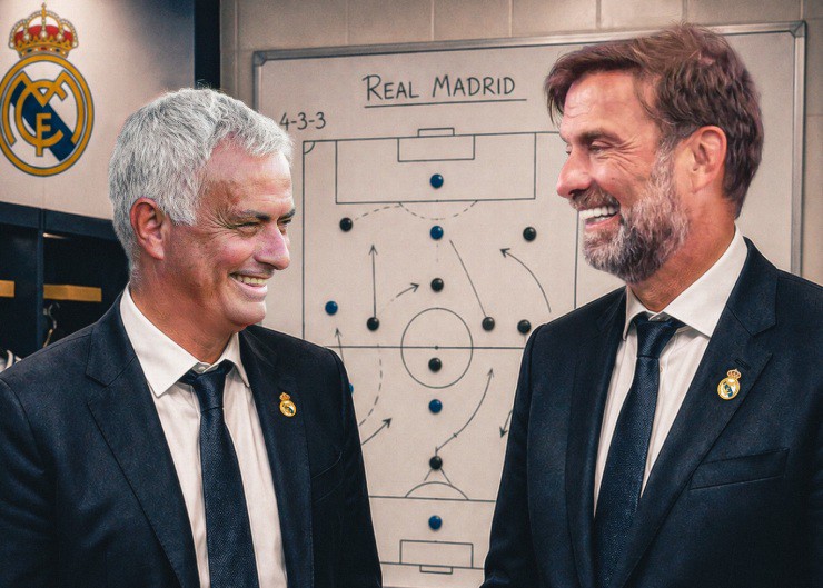 Dàn sao Real mong muốn Klopp dẫn dắt đội bóng hơn Mourinho