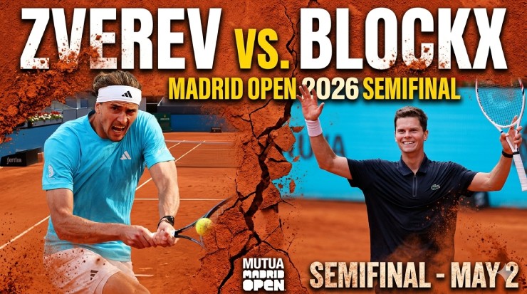 Zverev liệu có chặn đứng được "kẻ phá bĩnh" khó chịu bậc nhất Madrid Open 2026?