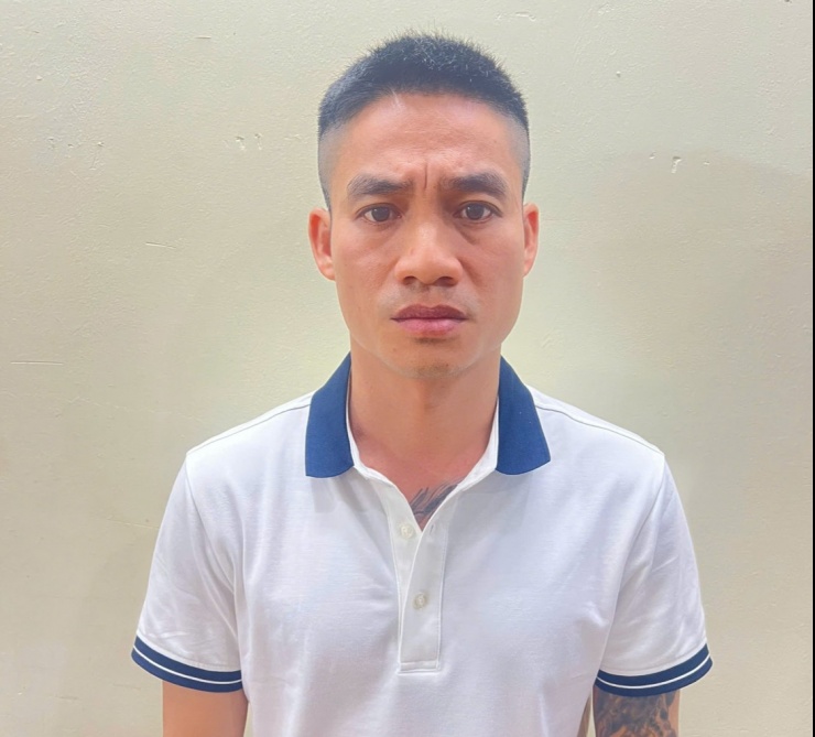 Đỗ Ngọc Ninh tại cơ quan điều tra. Ảnh: Cơ quan Công an.