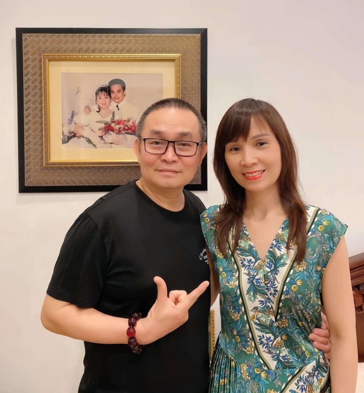 Hình ảnh hiện tại của vợ chồng Xuân Hinh. Ảnh: FBNV