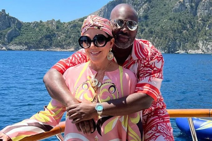Kris Jenner trong chuyến du lịch với bạn trai. Ảnh: Instagram