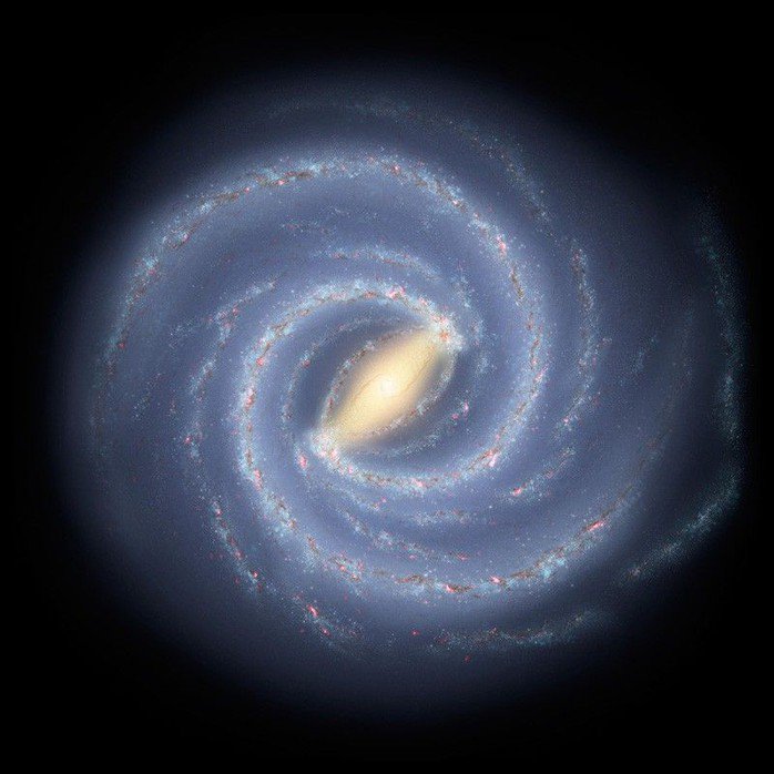 Thiên hà Milky Way (Ngân Hà) - Ảnh đồ họa: NASA