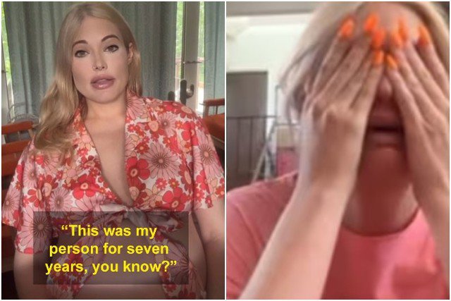 Trong một video đăng tải trên TikTok, Kelly xuất hiện với trạng thái suy sụp, bật khóc khi kể lại toàn bộ câu chuyện ngoại tình của bạn trai.
