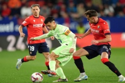 Trực tiếp bóng đá Osasuna - Barcelona: Chờ Pedri - Rashford tỏa sáng (La Liga)