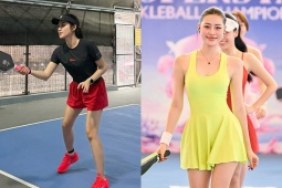 Á hậu Huyền My lần đầu vô địch pickleball, người đẹp Hồng Vy giành giải Hoa khôi