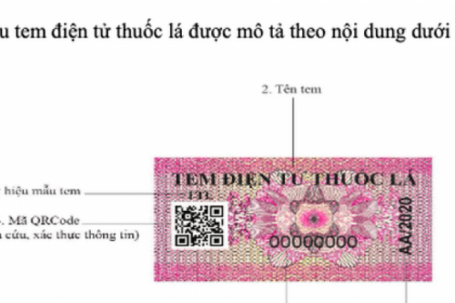 Doanh nghiệp, cá nhân được tự in tem điện tử rượu, thuốc lá để sử dụng từ năm 2027