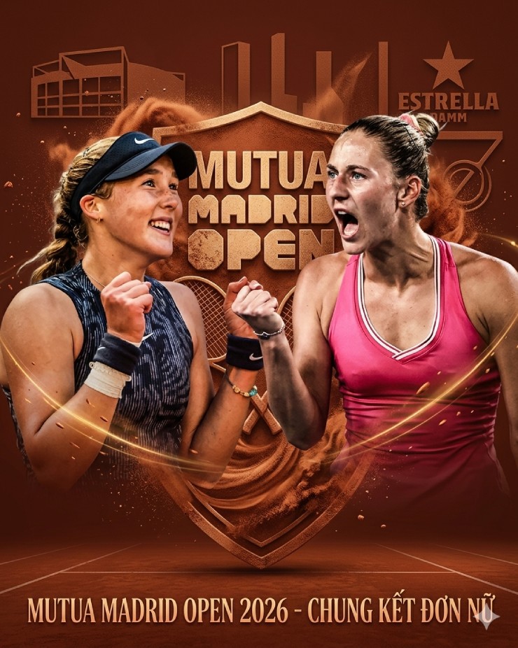 Madrid Open ngày 2/5 cực nóng với trận đấu đỉnh cao&nbsp;