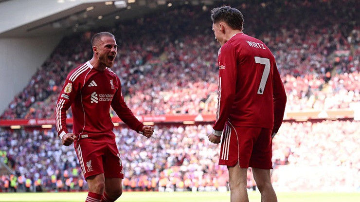 Liverpool đang nắm lợi thế trong cuộc đua giành vé dự Champions League