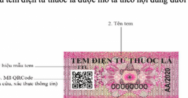 Doanh nghiệp, cá nhân được tự in tem điện tử rượu, thuốc lá để sử dụng từ năm 2027