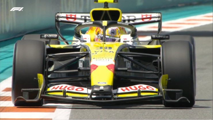 Ngoại hình đặc biệt của Racing Bulls tại Miami