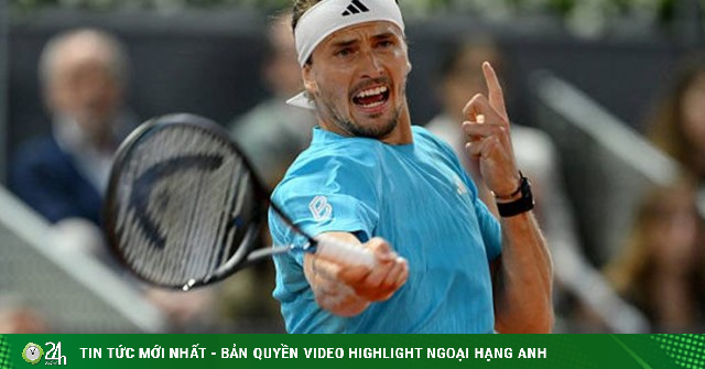 Zverev hạ Blockx 6-2, 7-5, gặp Sinner ở chung kết Madrid Open