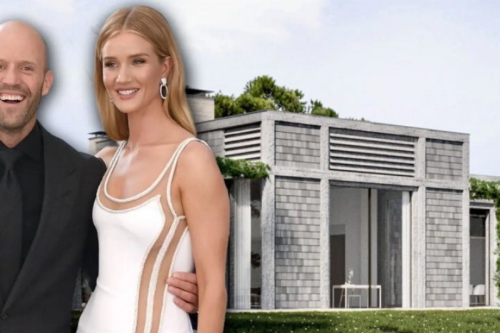 Tài tử Jason Statham và vị hôn thê mua biệt thự 25 triệu USD