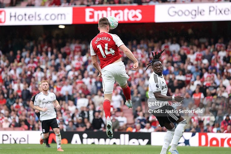 Kết quả bóng đá Arsenal - Fulham: Gyokeres chói sáng, 3 bàn tưng bừng (Ngoại hạng Anh)