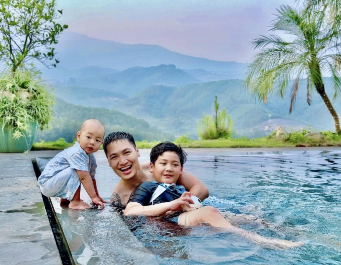 Không gian xanh mướt trong biệt thự nghỉ dưỡng của Mạnh Trường - 6