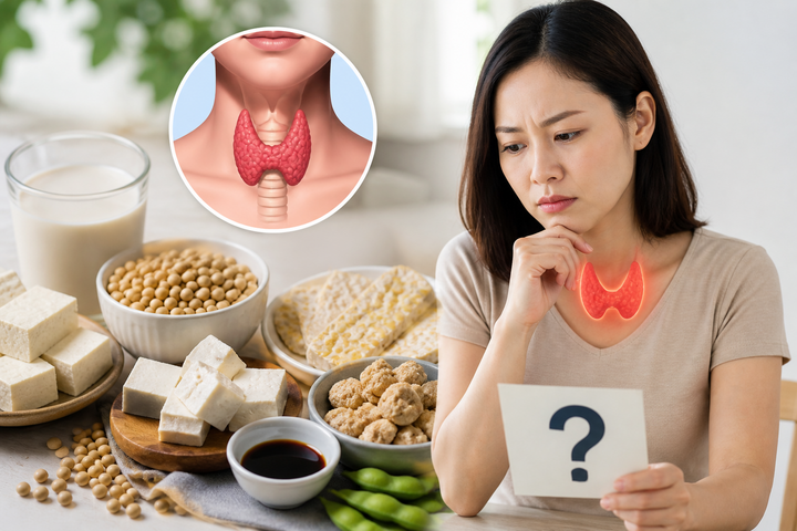 Người bị bệnh tuyến giáp có phải kiêng các sản phẩm từ đậu nành? (Ảnh minh họa)