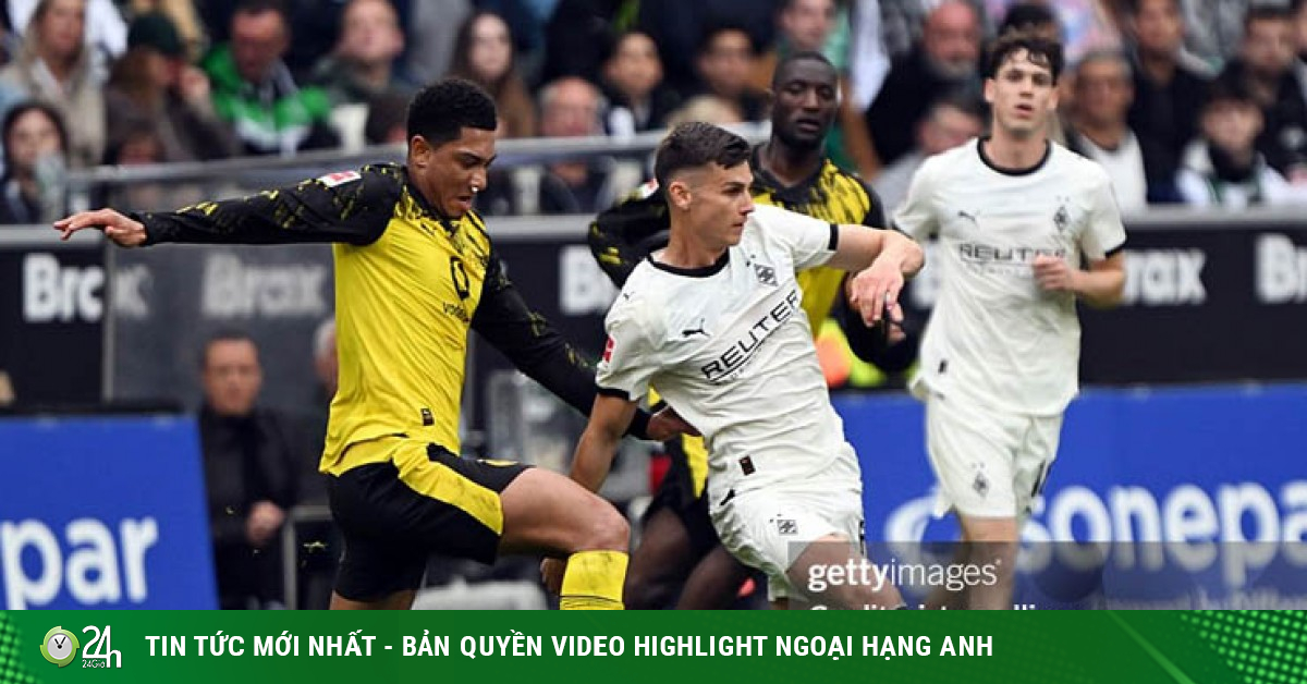 Tabakovic phút 88 giúp Gladbach trụ hạng, Dortmund thua sốc 0-1