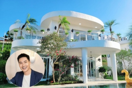 Không gian xanh mướt trong biệt thự nghỉ dưỡng của Mạnh Trường