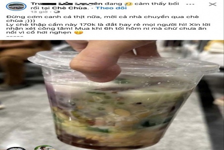 Ly chè 170.000 đồng ở Huế gây tranh cãi: Chủ quán lên tiếng