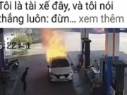 Vụ cháy xe làm 2 người chết: Xuất hiện tài khoản mạng xã hội nhận là tài xế