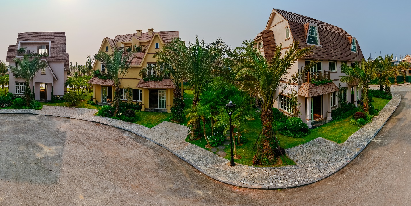 The Grand Island được xây dựng với mật độ thấp bậc nhất đô thị Eco Central Park