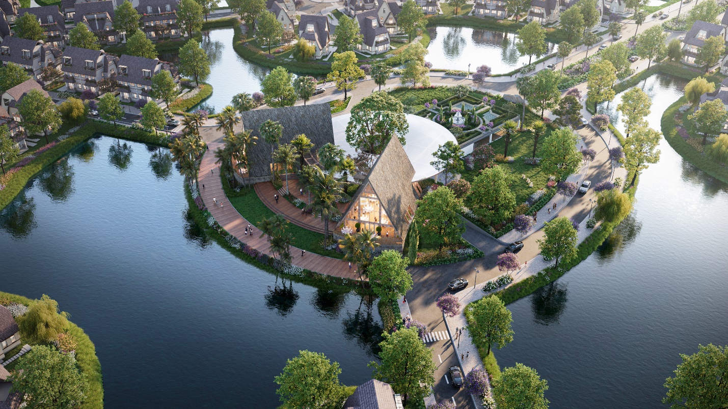 The Grand Clubhouse có diện tích 7.500m²