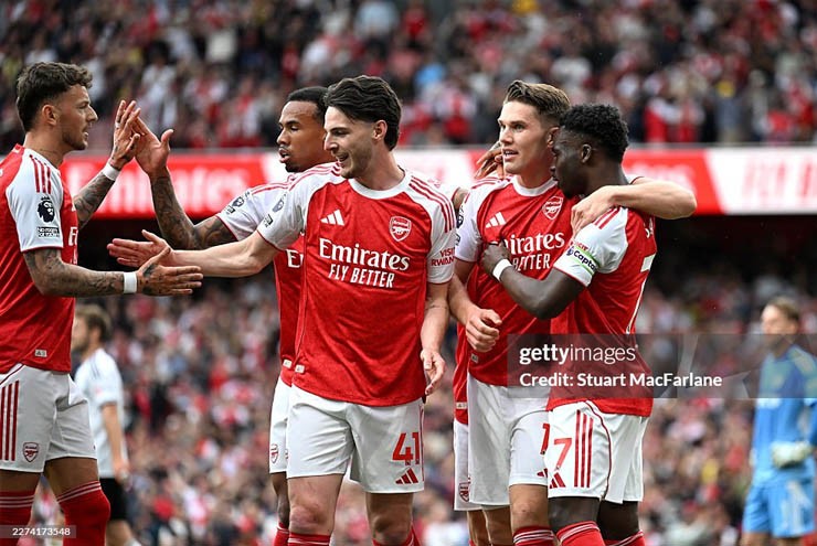 Arsenal có màn trình diễn xuất sắc
