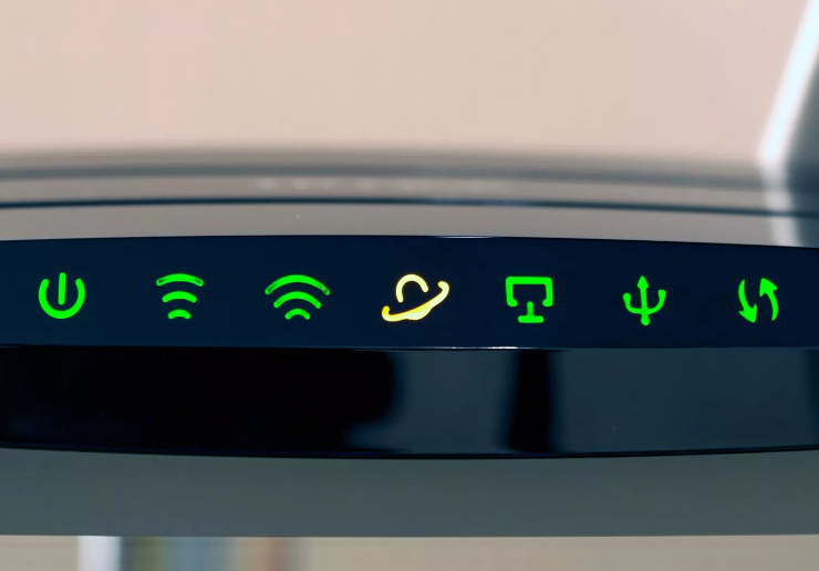 Tín hiệu và các biểu tượng đèn trên router Wi-Fi.