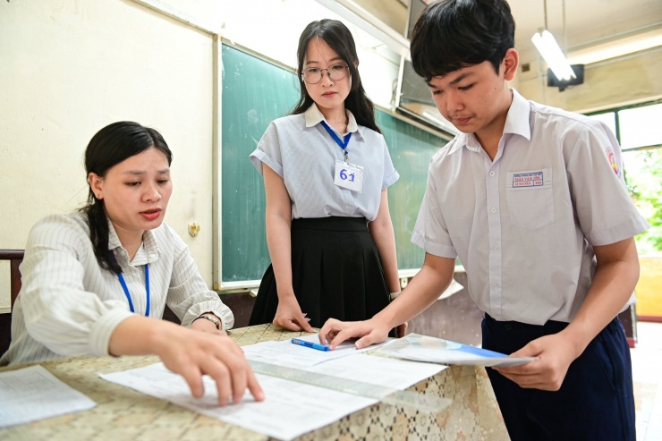Thi lớp 10 TPHCM. Ảnh: Nguyễn Huế